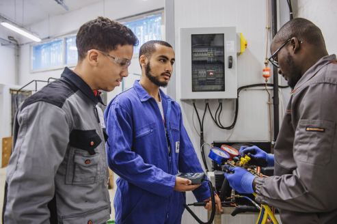 TITRE PROFESSIONNEL TECHNICIEN D'INTERVENTION EN FROID INDUSTRIEL 1 AN