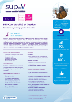 BTS CG Comptabilité et Gestion