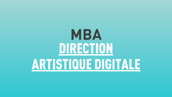 MBA Direction Artistique Digitale