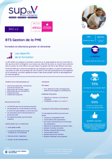 BTS Gestion de la PME (GPME)