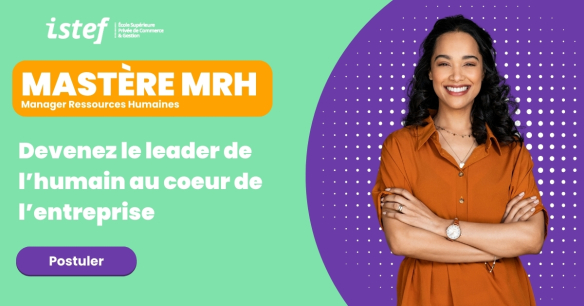 Mastère MBA Manager des Ressources Humaines