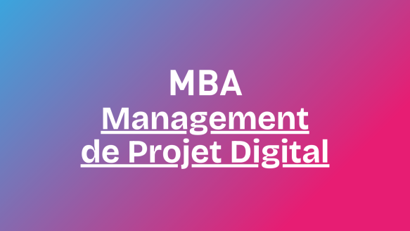 MBA Management de Projet Digital