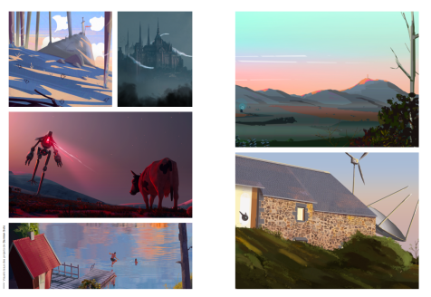 Cycle Professionnel Illustration Concept Art