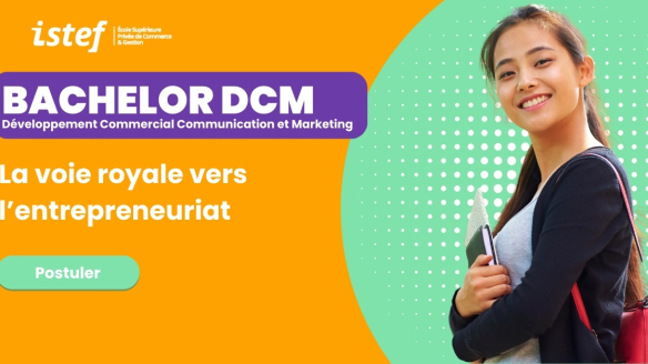 Bachelor Responsable en Développement Commercial et Marketing - Majeure Entrepreneuriat